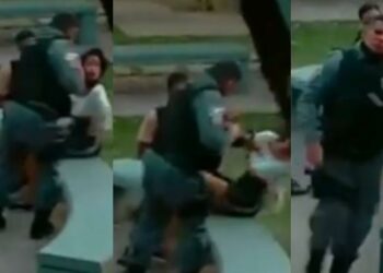 VÍDEO: Universitária é agredida por policial durante abordagem em praça de Manaus