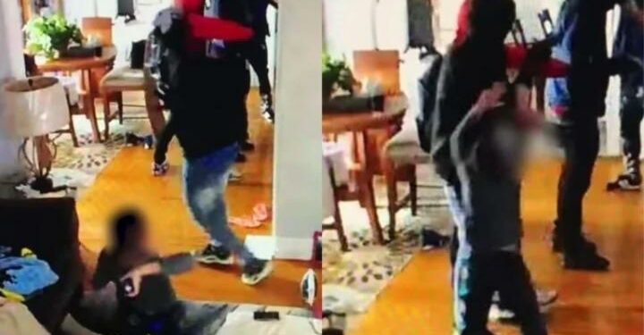 Menino de 5 anos ataca bandidos armados para defender a mãe; assista o vídeo