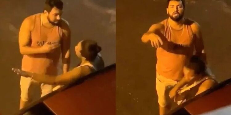 Homem flagrado batendo em mulher já manteve a própria mãe em cárcere privado