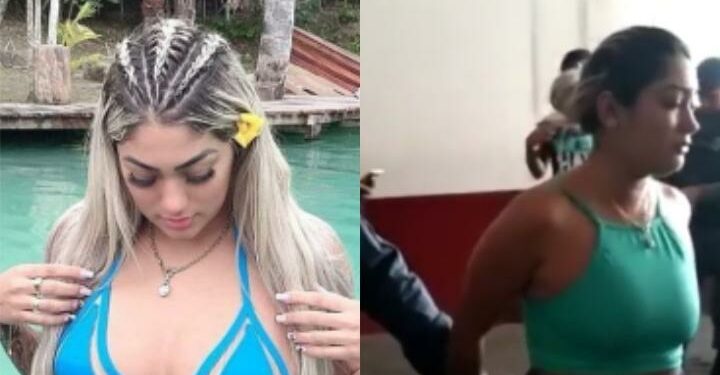 ‘Gostosona do crime’ é presa em supermercado roubando cerveja em Manaus; assista o vídeo