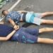Em Manaus, bandidos são presos após baterem carro em muro no momento em que faziam arrastões