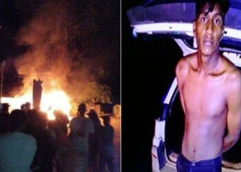 População incendeia delegacia em Barreirinha após padrasto estuprar e matar bebê