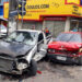 Em Manaus, grave acidente deixa motorista preso às ferragens e 3 feridos