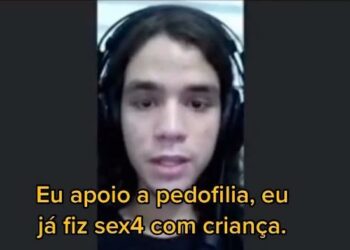 Adolescente confessa apoiar pedofilia e afirma que já estuprou crianças