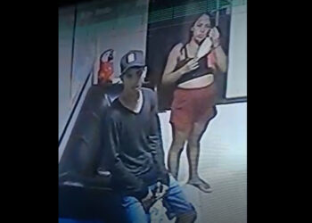 Casal de criminosos é flagrado assaltando hotel no centro de Manaus