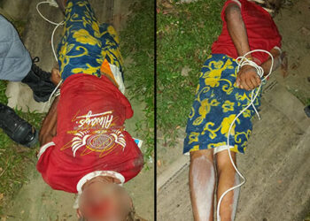 Idoso é espancado e amarrado pela população após tentar estuprar neta em Manaus