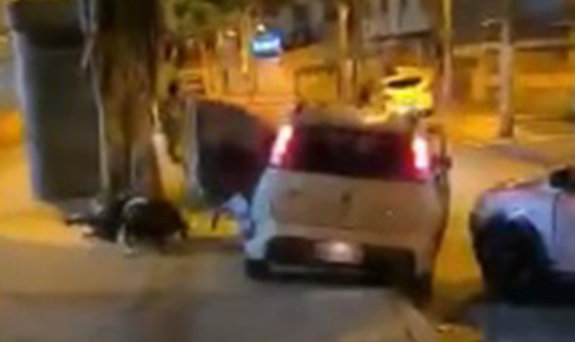 Imagens fortes! Carro desgovernado atropela grupo de pedestres