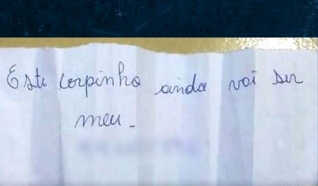 Idosos recebem bilhete anônimo com número de funerária: “esse corpinho vai ser meu”