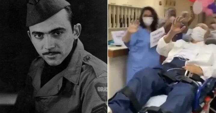Ex-combatente amazonense que lutou na 2ª Guerra Mundial vence a Covid-19 aos 100 anos
