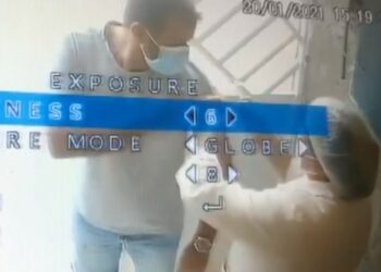 Enfermeira é flagrada imunizando o namorado contra a covid-19