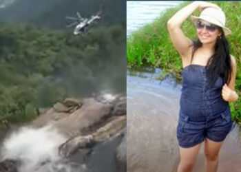 Jovem escorrega e morre ao tentar tirar selfie em cachoeira