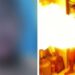 Homem tem o corpo queimado após jogar água em panela de pressão em chamas; assista o vídeo