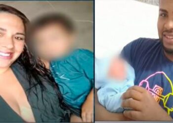 Mulher é esfaqueada pelo marido no momento em que dormia com filho no colo