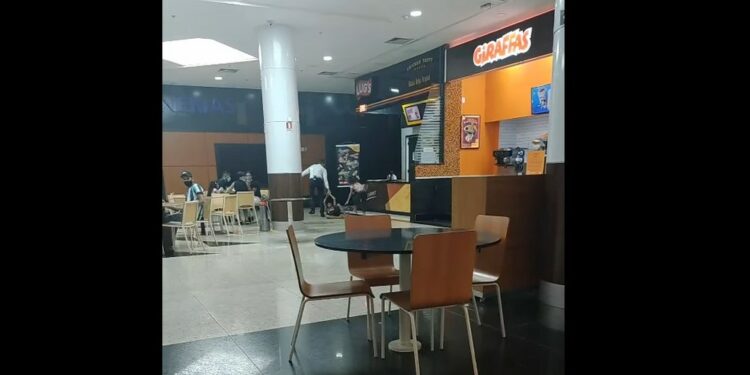 Segurança que foi flagrado arrastando mulher em shopping de Manaus é demitido