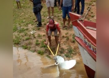 Mulher é assassinada e corpo é amarrado em hélice de barco no interior do Amazonas