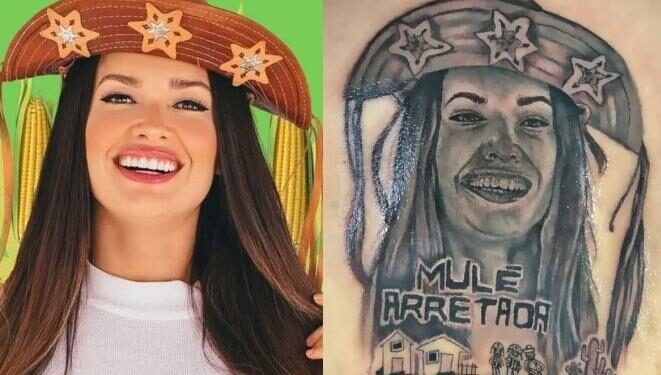BBB21: Fã faz tatuagem gigante de Juliette nas costas e viraliza