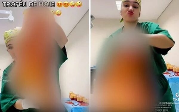 Médica-cirurgiã é suspensa após compartilhar vídeos com pele de pacientes: “troféu de hoje”