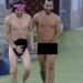 Fiuk e Gil ficam pelados, se beijam e pulam na piscina após voltarem de paredão do BBB21; Veja o vídeo