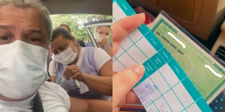 Após declarar que não tomaria vacina, Sikêra Jr. é imunizado contra Covid-19: “Dia de vitória”