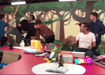 Programa Pânico da Jovem Pan termina em bate-boca e agressão; veja o vídeo