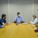 Caprichoso e Garantido se reúnem com Amazonastur para alinhamento de ações