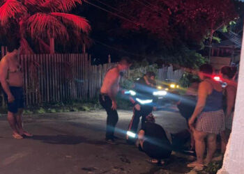 Dupla é baleada no momento em que se reunia pra tomar refrigerante em esquina do São Jorge