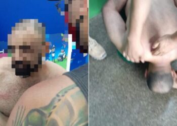 Em Manaus, homem ataca esposa e filha com faca após surto psicótico