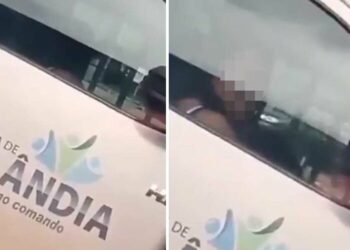 Vídeo: Casal é flagrado fazendo sexo em carro de prefeitura no Pará