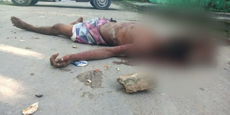 Homem é arrastado e brutalmente assassinado a pedradas e pauladas em Manaus