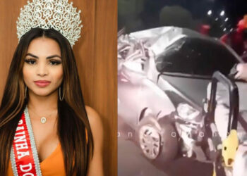 Rainha do ‘Peladão a Bordo’, Sandy Brasil sofre acidente após dirigir alcoolizada em Manaus