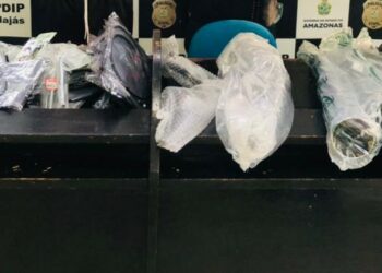 Casal criminoso é preso por furto em embarcação no município de Codajás