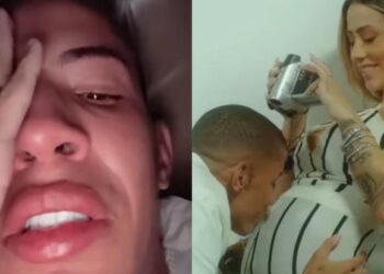 Mc Don Juan chora ao anunciar morte do filho: “coração não tava batendo”