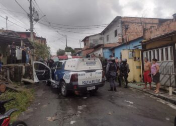 PM é baleado durante perseguição e troca de tiros em Manaus