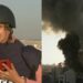 Vídeo: Repórter é surpreendida por explosão durante transmissão ao vivo em Gaza