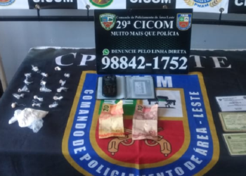 Traficante é preso em flagrante no bairro Mauazinho