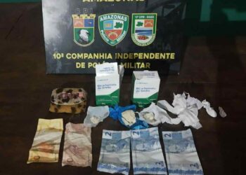 Casal do tráfico é preso em flagrante no Amazonas