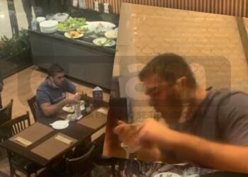 Alejandro Valeiko desafia a Justiça, quebra a prisão domiciliar e vai almoçar no Amazonas Shopping