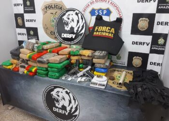 Grupo criminoso é preso com drogas e armas de fogo durante operação em Manaus