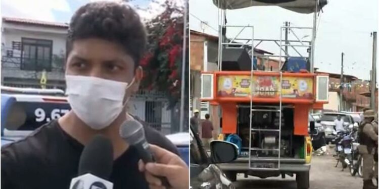 Prefeito faz festa de São João improvisada em trio elétrico e quase acaba preso