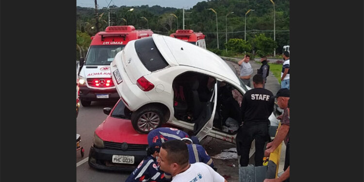 Pedestre morre ao ser atropelado durante perseguição a suspeitos de homicídio em festa clandestina