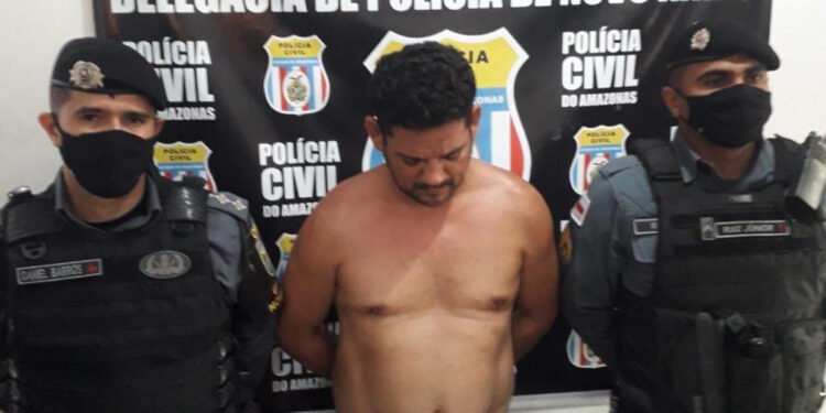 Assassino de Conselheiro Tutelar é capturado em Novo Airão após horas foragido