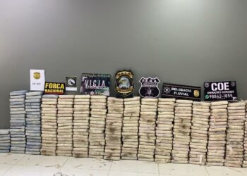 No Puraquequara, operação ‘Jatuarana’ apreende 354 Kg de cocaína, avaliada em R$ 5,3 milhões
