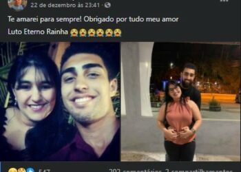 Jovem mata a mãe e posta homenagem a ela em rede social: “Te amarei para sempre, minha rainha”