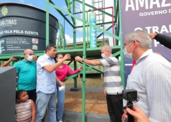 Wilson Lima anuncia investimento na rede de abastecimento de água de Autazes