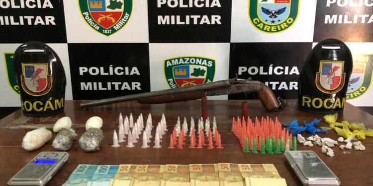 Até o tucupi de drogas: Rocam coloca traficante atrás das grades no Careiro Castanho