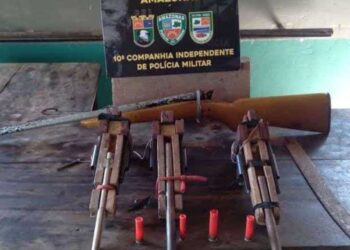 Homem é preso após tentar matar vizinho, em Maués
