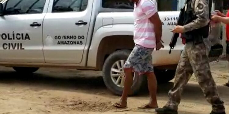 Ex-presidiário é preso suspeito de estuprar mulheres e crianças em Carauari