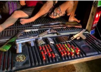 Líder de facção é preso com soldados quando se preparavam para atacar rivais, no AM