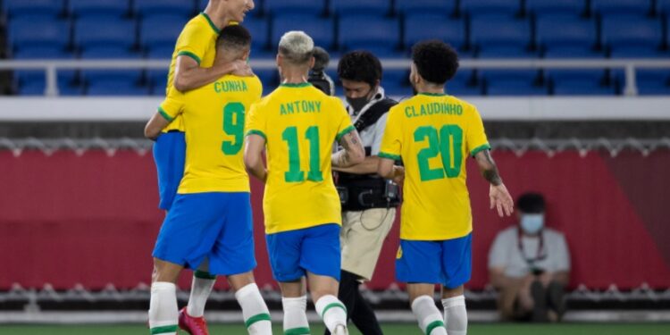 Brasil faz 4 x 2 na Alemanha em estreia nas Olimpíadas de Tóquio