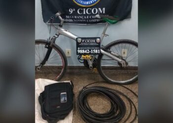 Enquanto isso na ZL, dois homens são detidos pela PM por furto de cabos de telefonia móvel